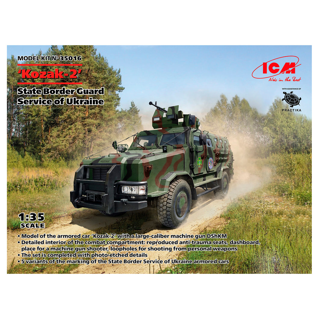 ‘Kozak-2’ State Border Guard, Service Of Ukraine 1:35scale