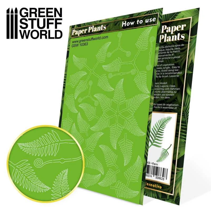 Paper Plants (Fern)