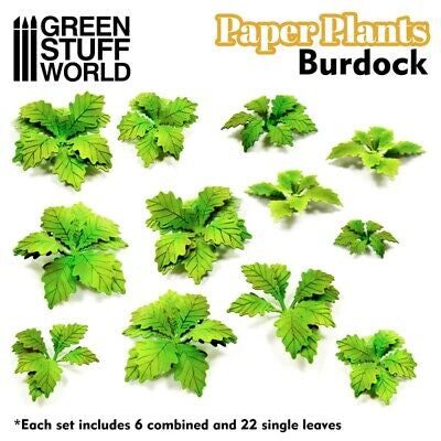 Paper Plants (Burdock)