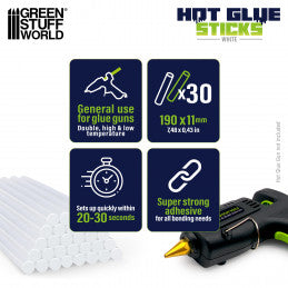 Hot Glue Sticks - clear