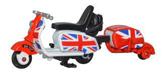 Scooter and Trailer - Union Jack
