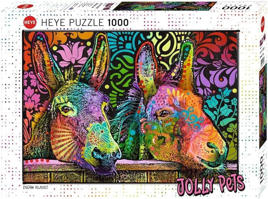 Donkey Love Jigsaw Puzzle