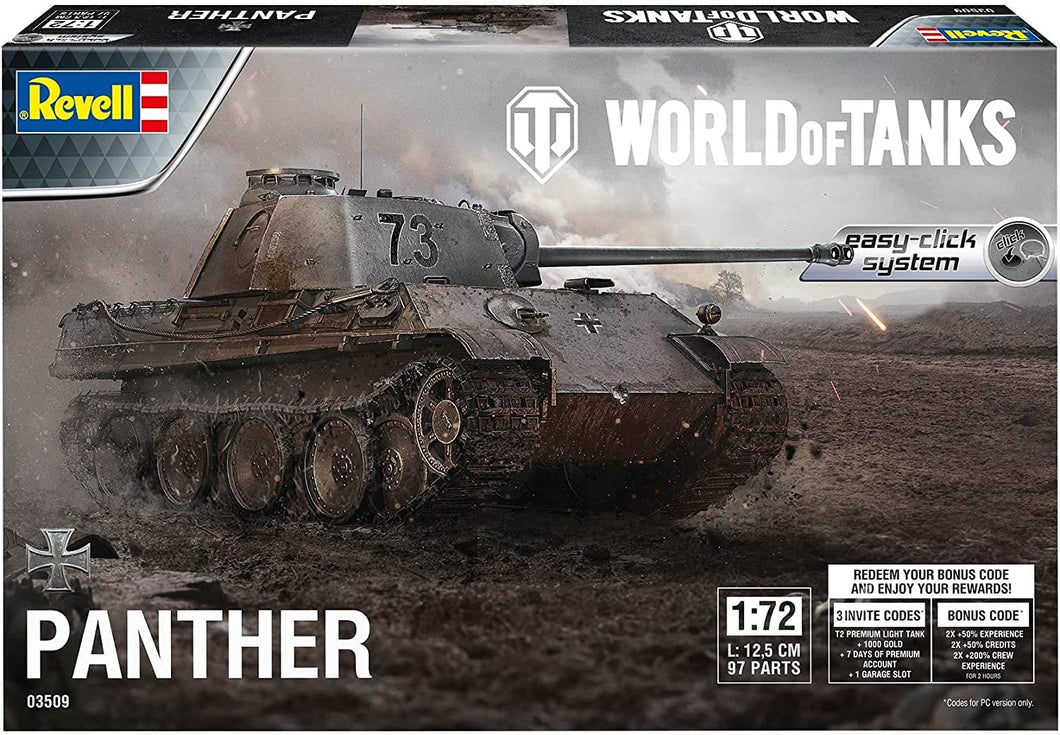 Panther Ausf. D (World of Tanks) 1:72 scale (Easy Click)