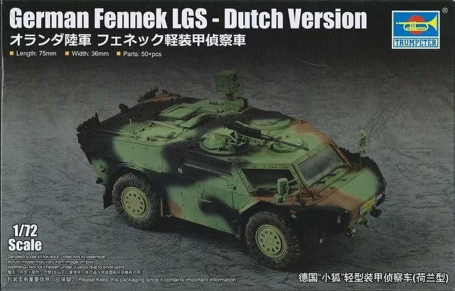 German Fennek LGS - Durch Version 1:72 scale