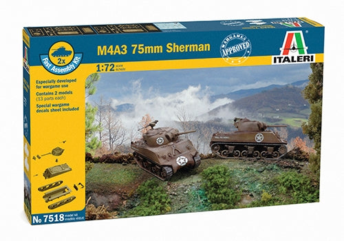 M4A3 75mm Sherman 1:72