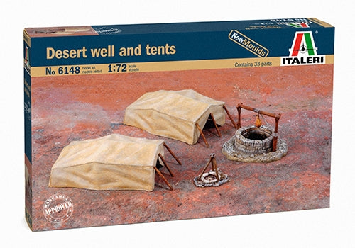Desert Well and Tents 1:72