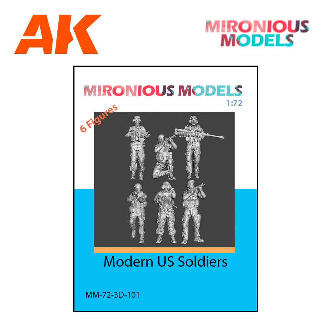 Modern US Soldiers 1:72