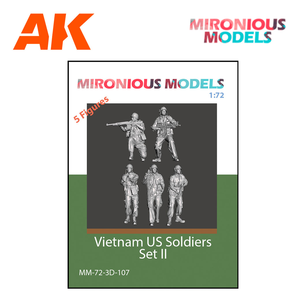 Vietnam US Soldiers Set 2 1:72