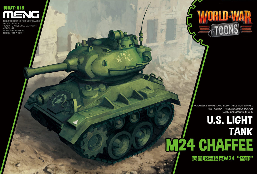 US Light Tank M24 Chaffee  (Toon Model)