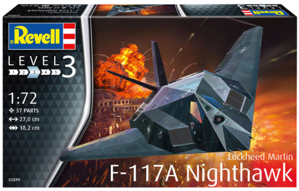 Lockheed F-117A Stealth Fighter 1:72