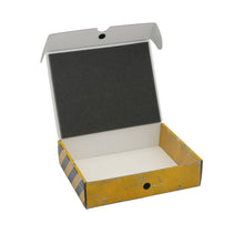 Load image into Gallery viewer, Safe and Sound - Half-size Small Box for magnetically-based miniatures + metal plate on the inside rear side of the box
