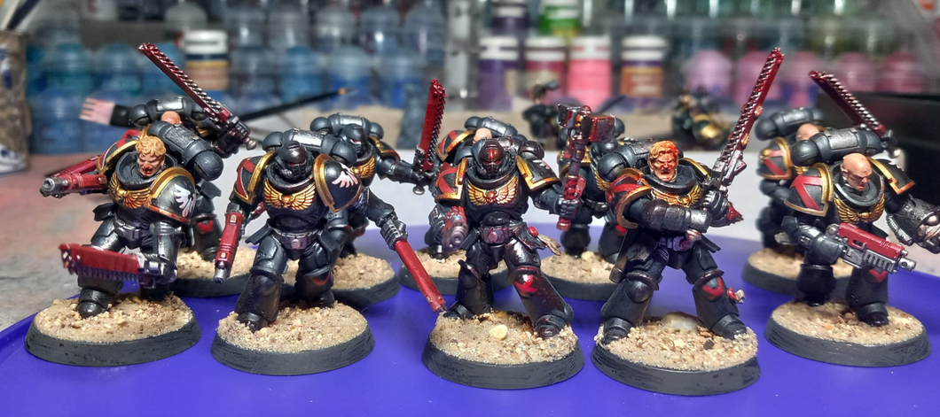 SLP Minis - Blood Angels Death Company Squad - 10x minis