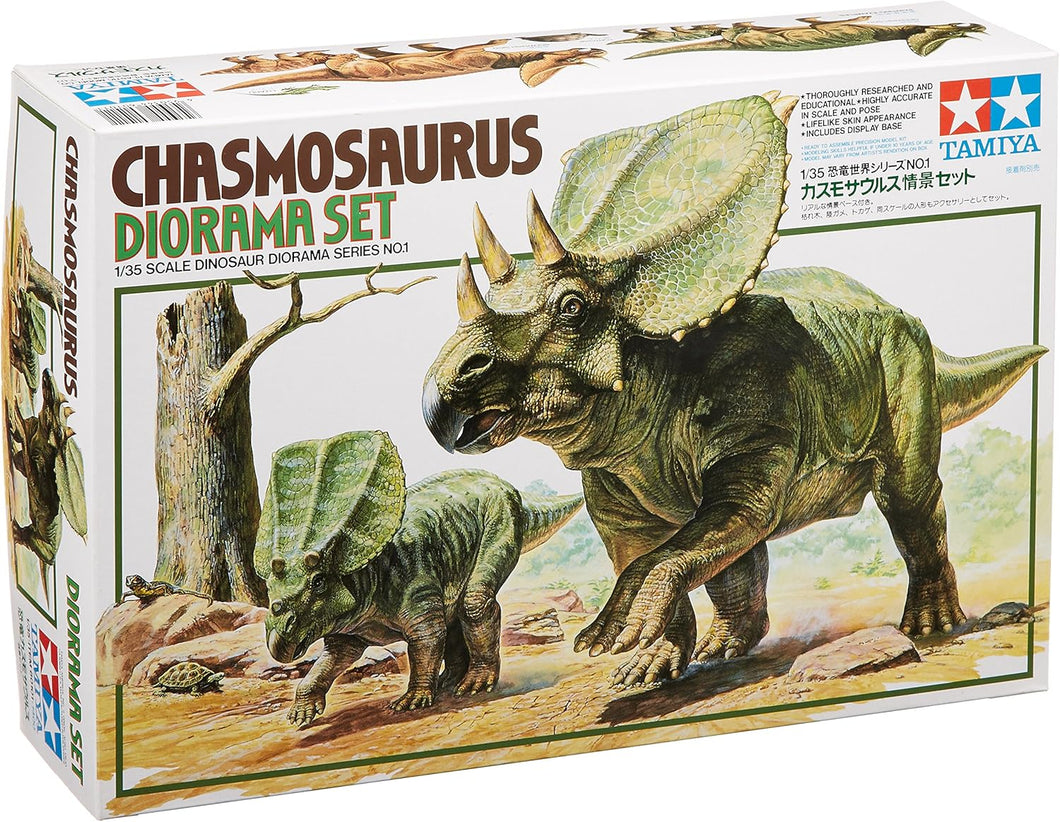 Chasmosaurus Diorama Set 1:35