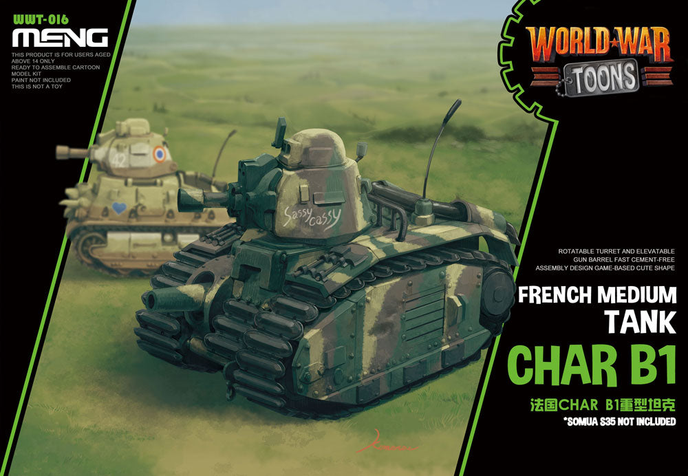 French Medium Tank Char B1 (Toon Model)