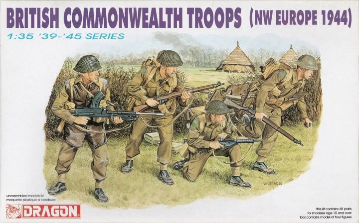British Commonwealth Troops (NW Europe 1944) 1:35