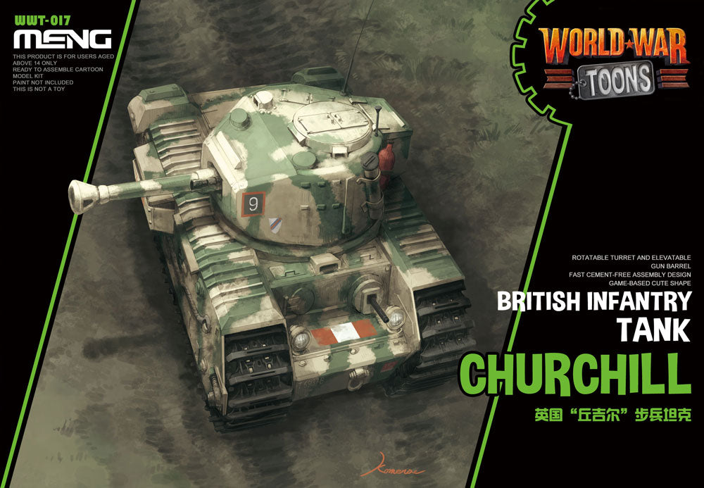 British Infantry Tank Churchill  (Toon Model)