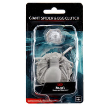 Load image into Gallery viewer, D&amp;D Nolzurs Marvelous Miniatures: Giant Spider and Egg Clutch
