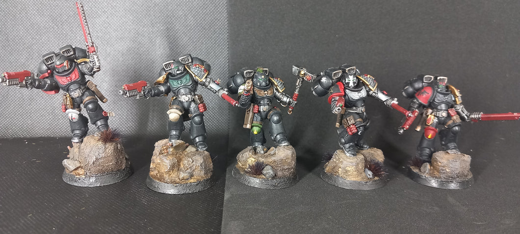 SLP Minis - Assault Deathwatch Squad - 5x minis