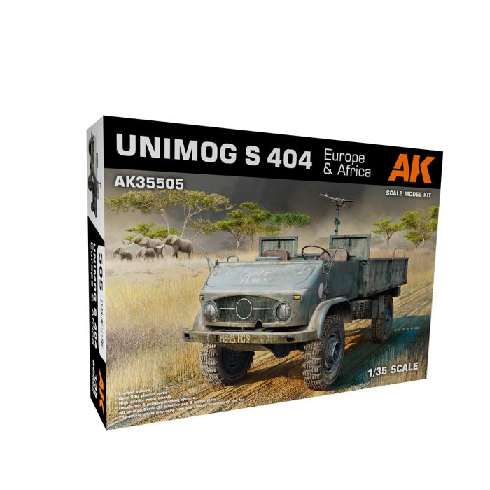 UNIMOG S 404 Europe and Africa 1:35 Scale