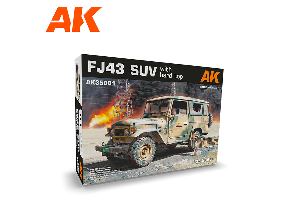 FJ43 SUV with Hard Top 1:35