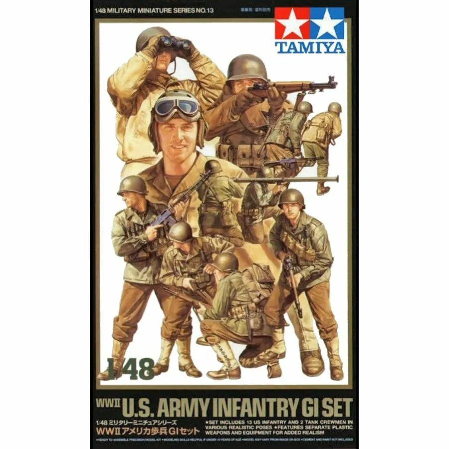 U.S. Army Infantry GI Set 1:48