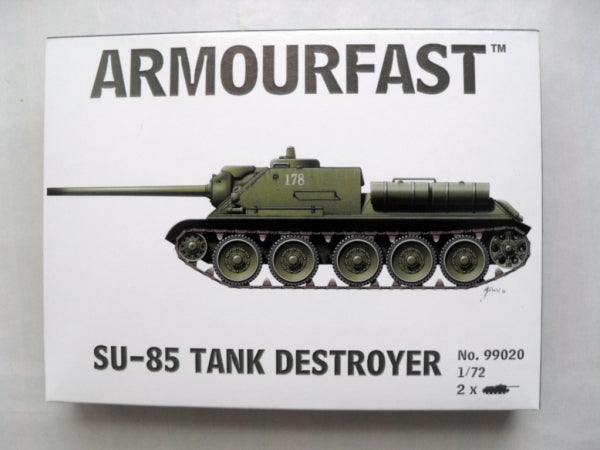 Russian SU-85 Tank Destroyer 1:72