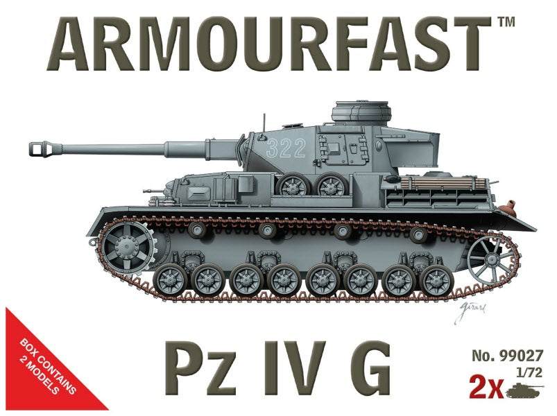 Pz IV G (2 quickbuild kits per box) 1:72