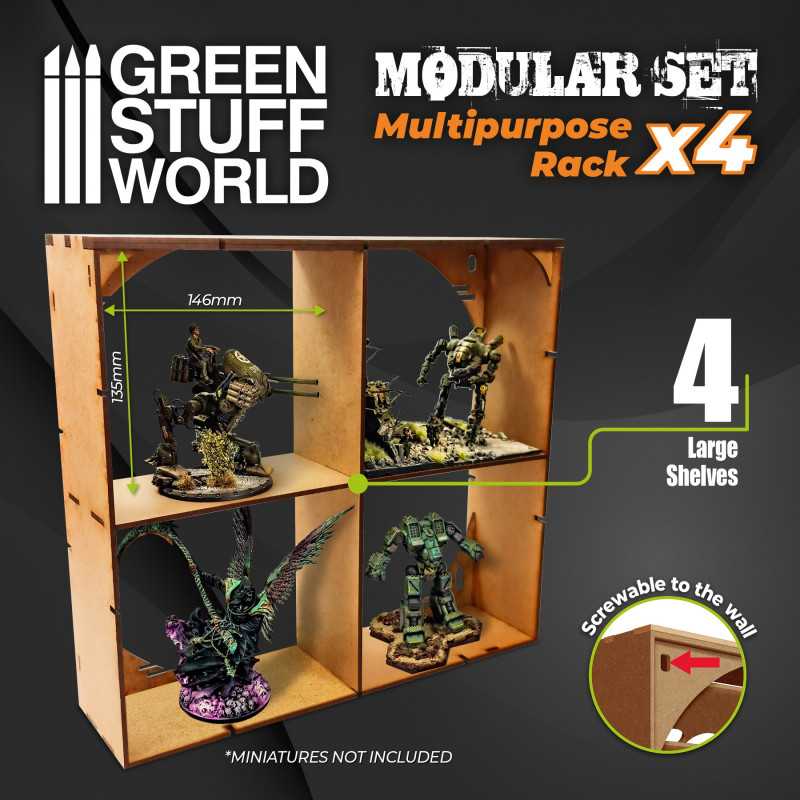 Modular Set Multipurpose Rack x4