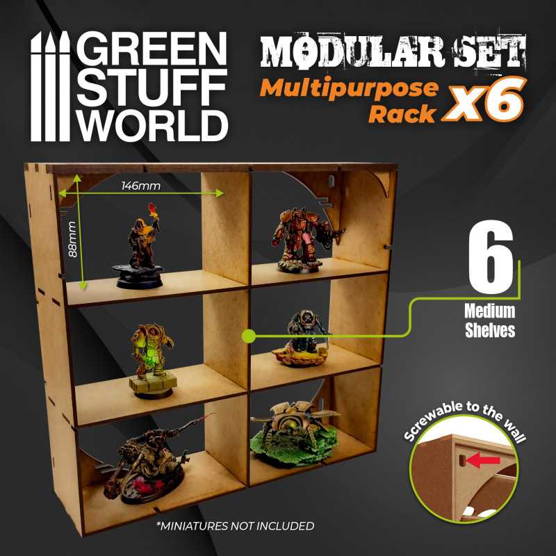 Modular Set Multipurpose Rack x6