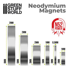 Load image into Gallery viewer, Neodymium Magnets 3x1mm - 100 units (N52)
