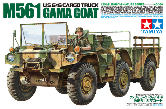 U.S. 6X6 Cargo Truck M561 Gama Goat 1:35