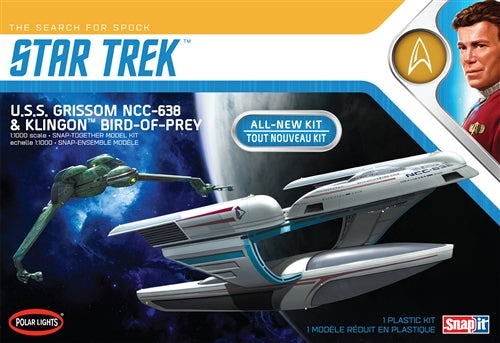 U.S.S. Grissom NCC-638 & Klingon Bird-of-Prey 1:1000