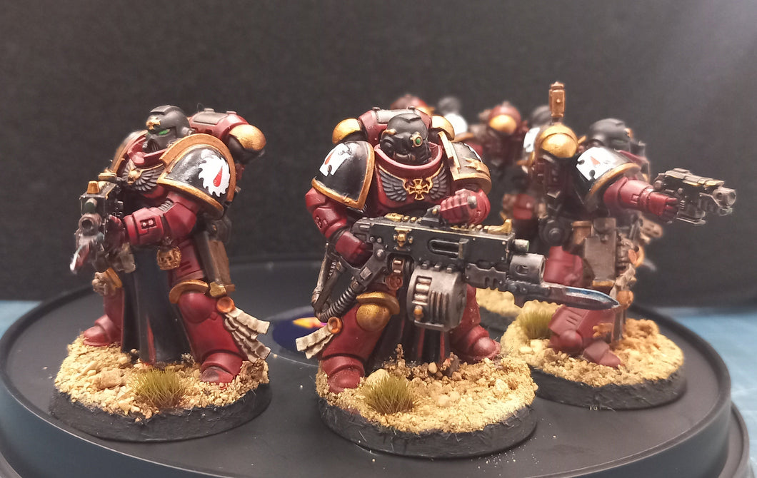 SLP8 - Flesh Tearers - Sternguard Veteran Squad - 5x Miniatures - SLP Minis