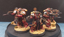 Load image into Gallery viewer, SLP8 - Flesh Tearers - Sternguard Veteran Squad - 5x Miniatures - SLP Minis
