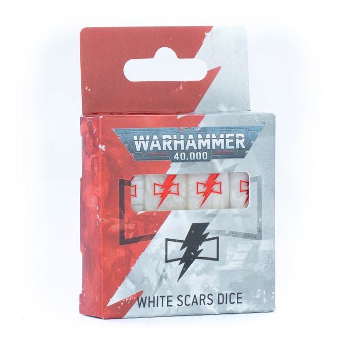 Warhammer Dice: White Scars Dice