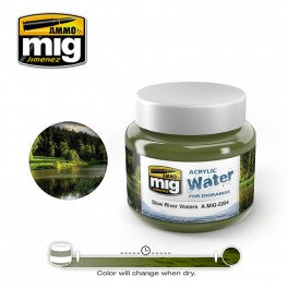 Slow River Waters - Ammo Water for Dioramas 35ml