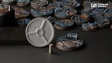 Load image into Gallery viewer, Spaceship Corridor Bases - Round 40mm (x5)
