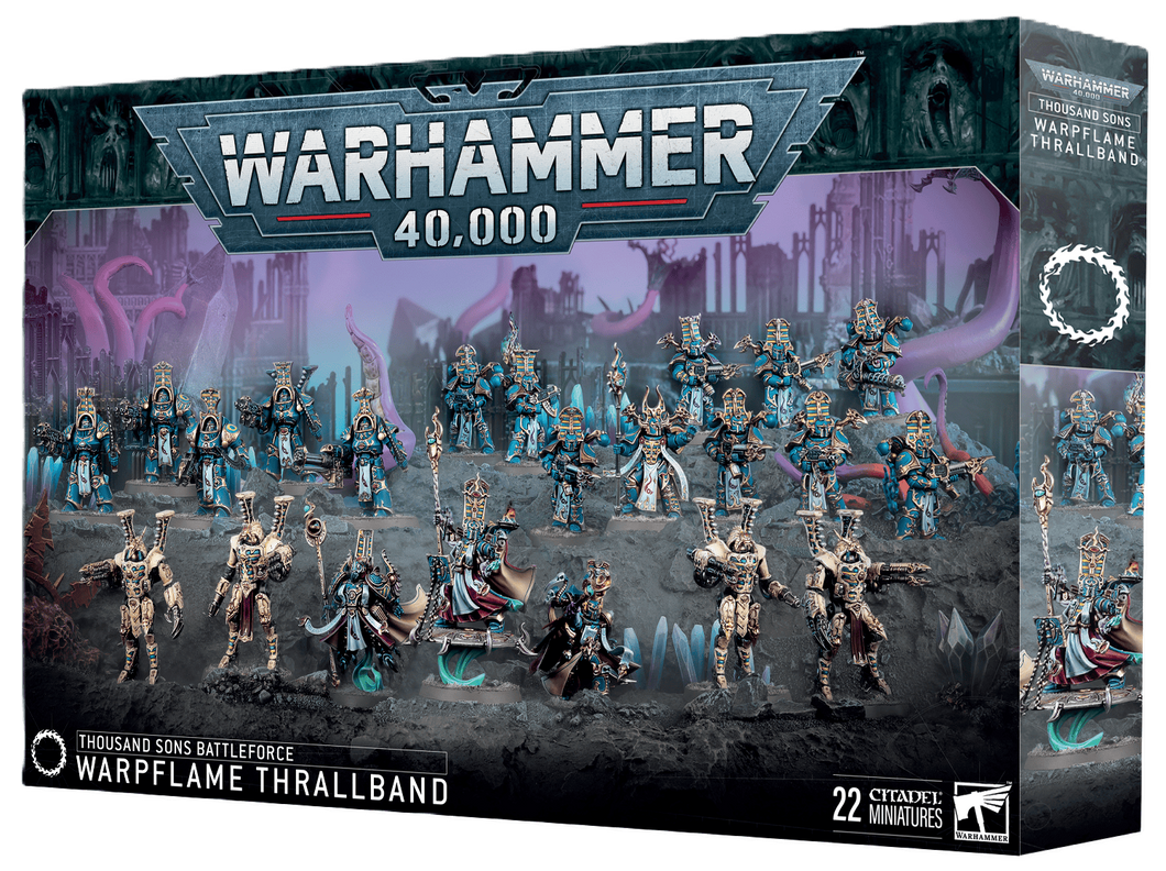 BATTLEFORCE: Thousand Sons Warpflame Thrallband