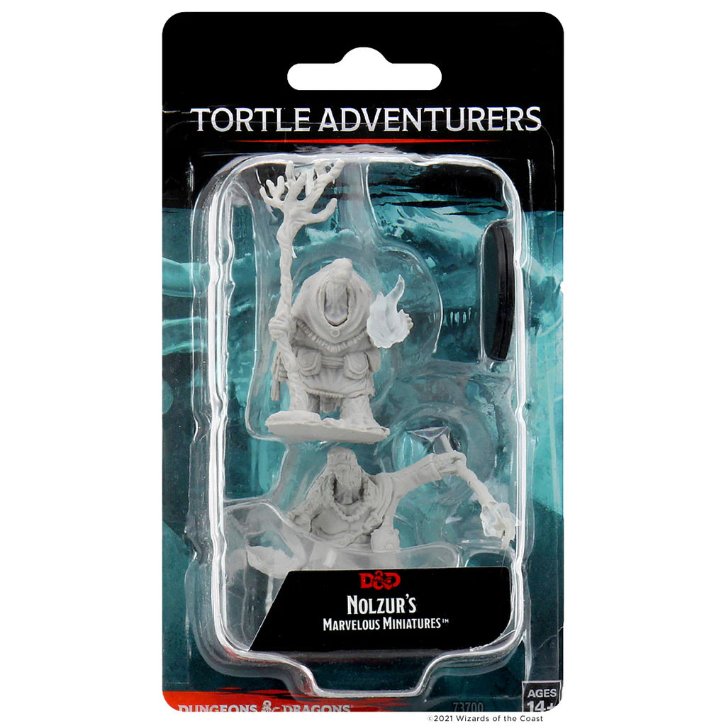 D&D Nolzurs Marvelous Miniatures: Tortle Adventurers -  Wave 9