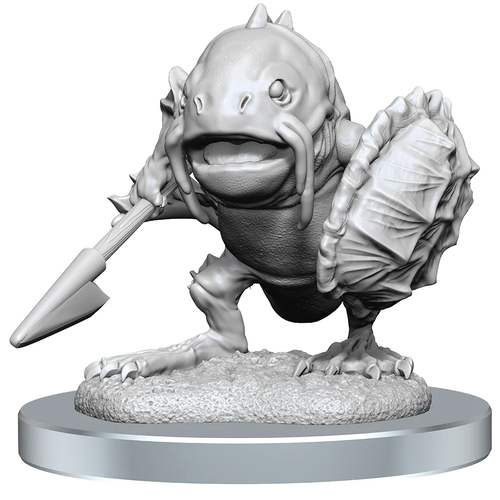 D&D Nolzurs Marvelous Miniatures: Locathah & Seal -  Wave 20