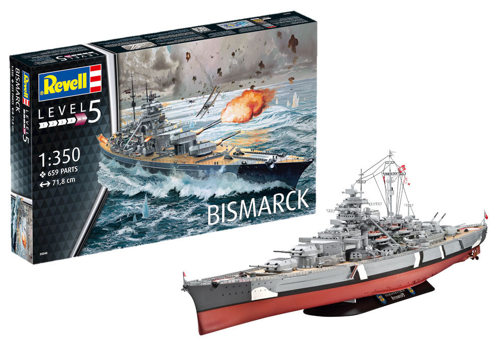 Battleship Bismarck 1:350