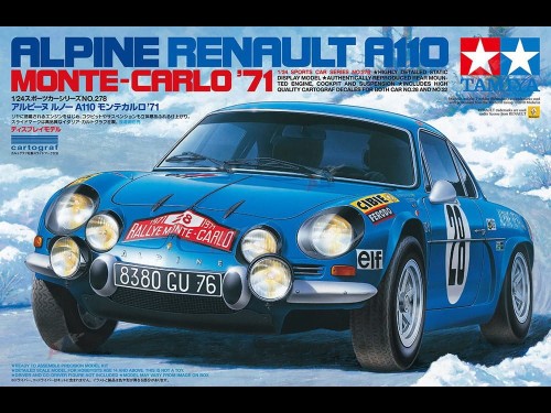 Alpine Renault A110 - Monte Carlo '71 1:24