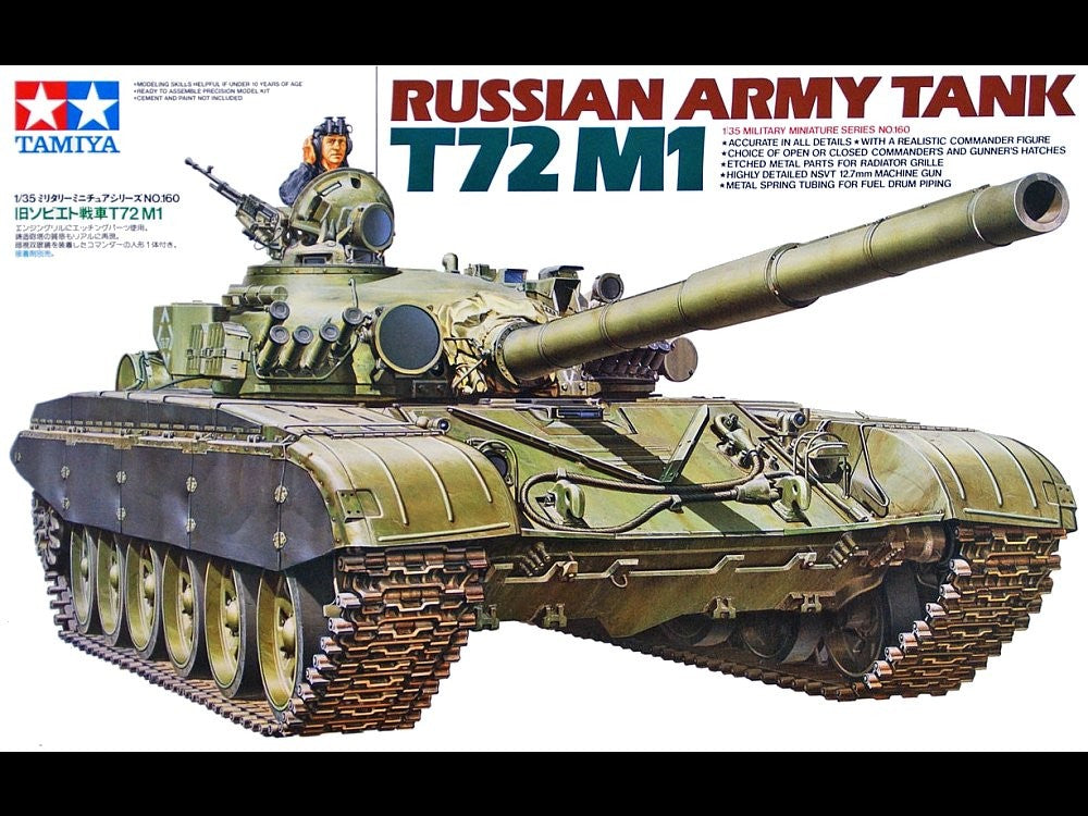Russian T-72 M1 Tank 1:35