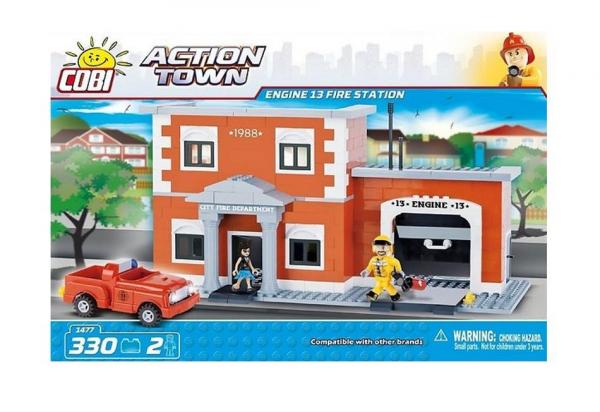 Action Town Engine 13 Fire Station