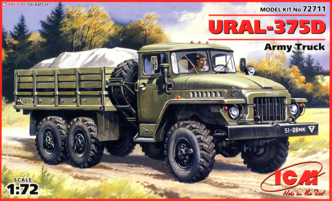 URAL-375D 1:72