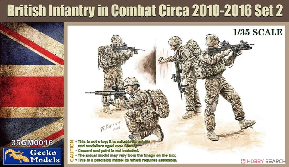 British Infantry in Combat circa 2010-2016 Set 2 1:35