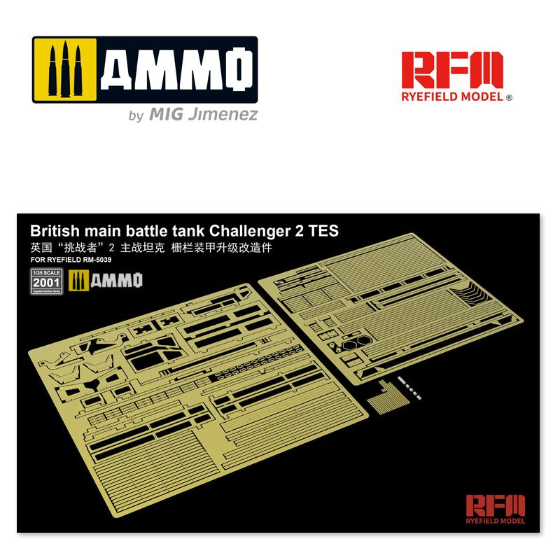 RYE FIELD CHALLENGER II TANK UPGRADE SET 1:35