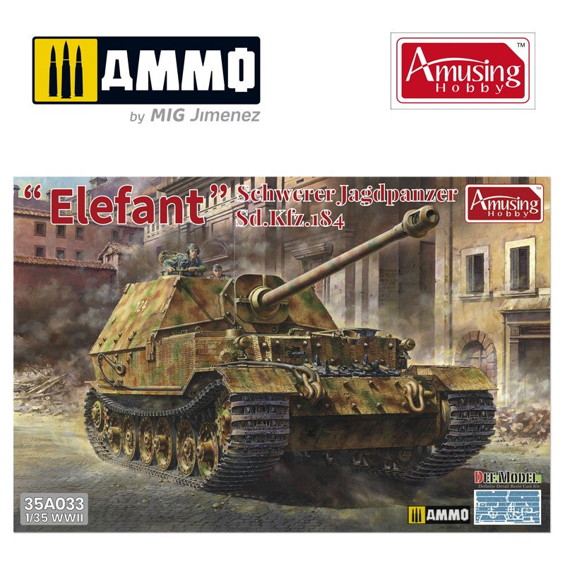 Schwerer Jagdpanzer Elefant Sd.Kfz.184 1:35