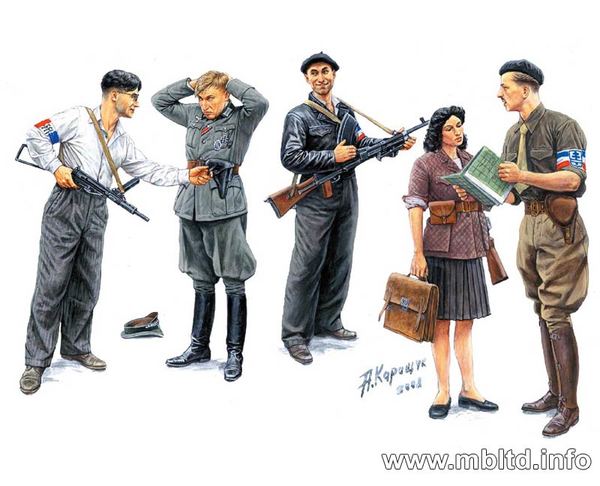 French Resistance 'Maquis' 1:35
