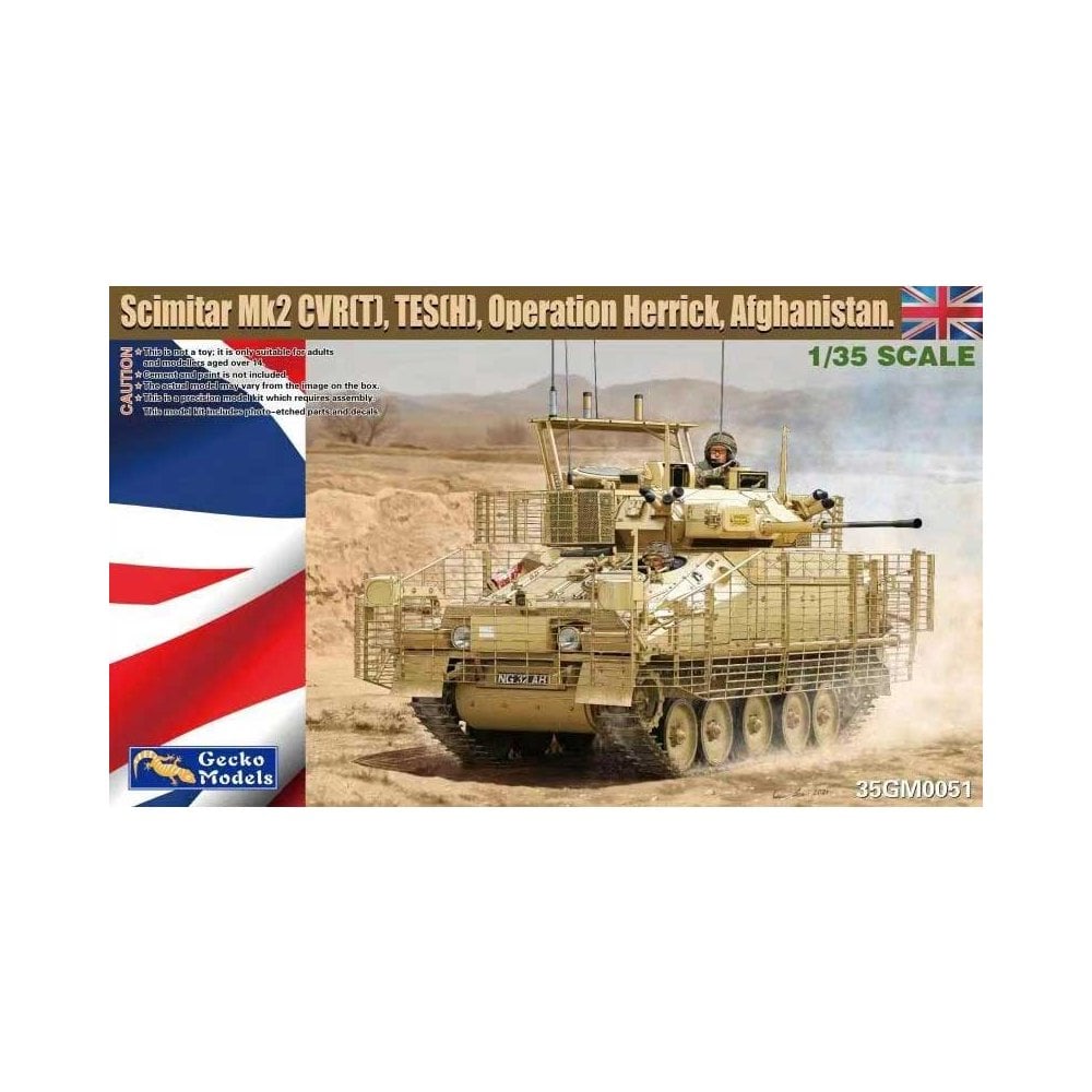CVR(T) Scimitar Mk2, TES(H),  Afghanistan 1:35